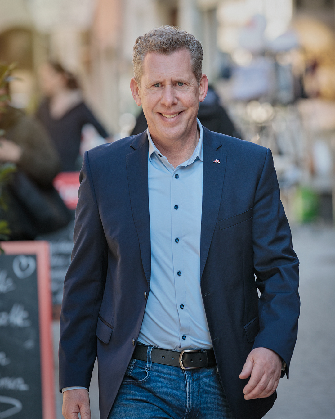Bernhard Heinzle unterwegs